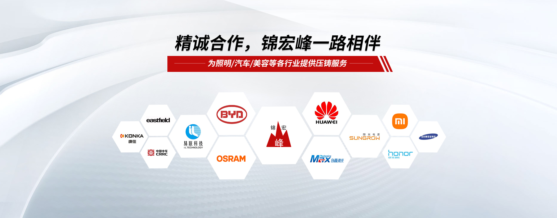 精誠(chéng)合作，錦宏峰一路相伴